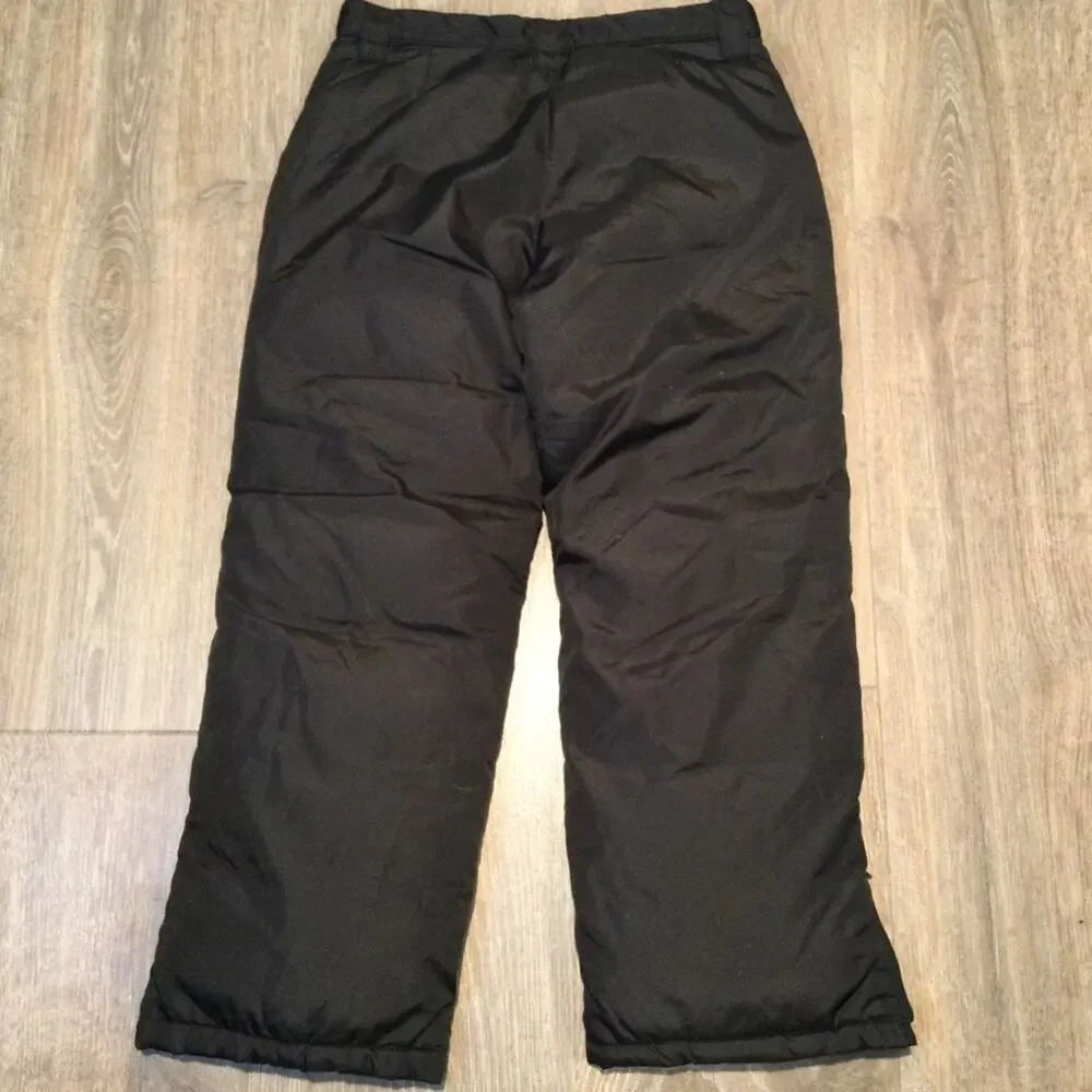Old Navy Boys Snow Pants L 10/12 Black